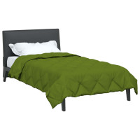 Produktbild för Sommar Duvet Grön 200 x 155 cm Mikrofiber