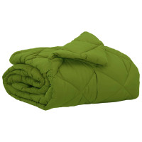 Produktbild för Sommar Duvet Grön 220 x 135 cm Mikrofiber