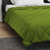 Produktbild för Sommar Duvet Grön 220 x 200 cm Mikrofiber