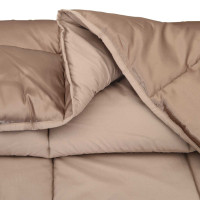 Produktbild för Sommar Duvet Guld 135 x 200 cm Satin och Mikrofiber