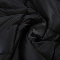 Produktbild för Vinter Täcke Svart 220 x 260 cm Satin och Mikrofiber