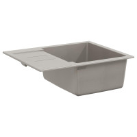 Produktbild för Diskho Grå 620 x 500 mm 80% Kvarts och 20% Resin