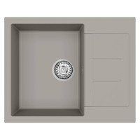 Produktbild för Diskho Grå 620 x 500 mm 80% Kvarts och 20% Resin