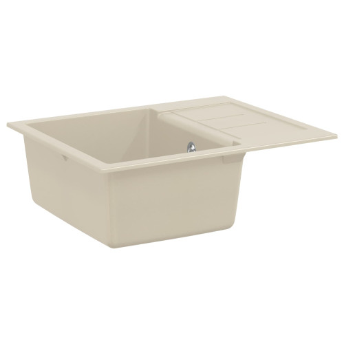 vidaXL Diskho Beige 620 x 500 mm 80% Kvarts och 20% Resin