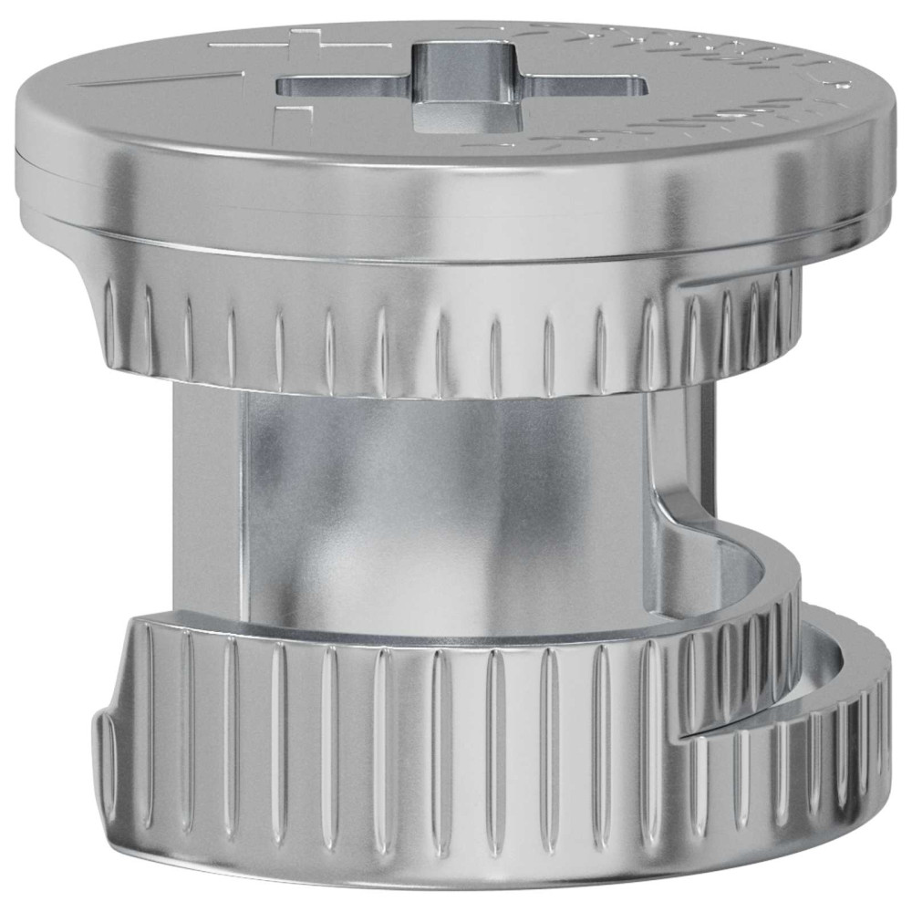 Produktbild för Kammuttrar 12 pcs Silver 12 x 10 mm Metall