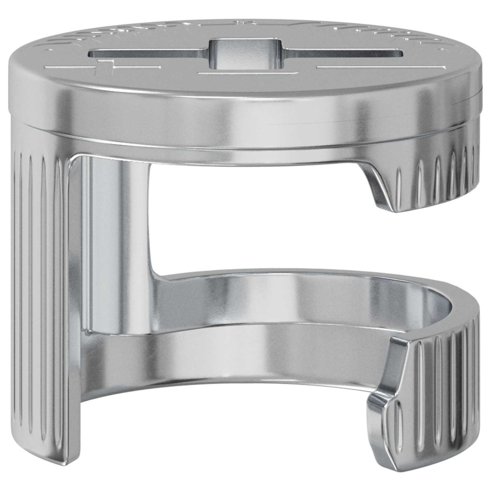 Produktbild för Kammuttrar 12 pcs Silver 12 x 10 mm Metall