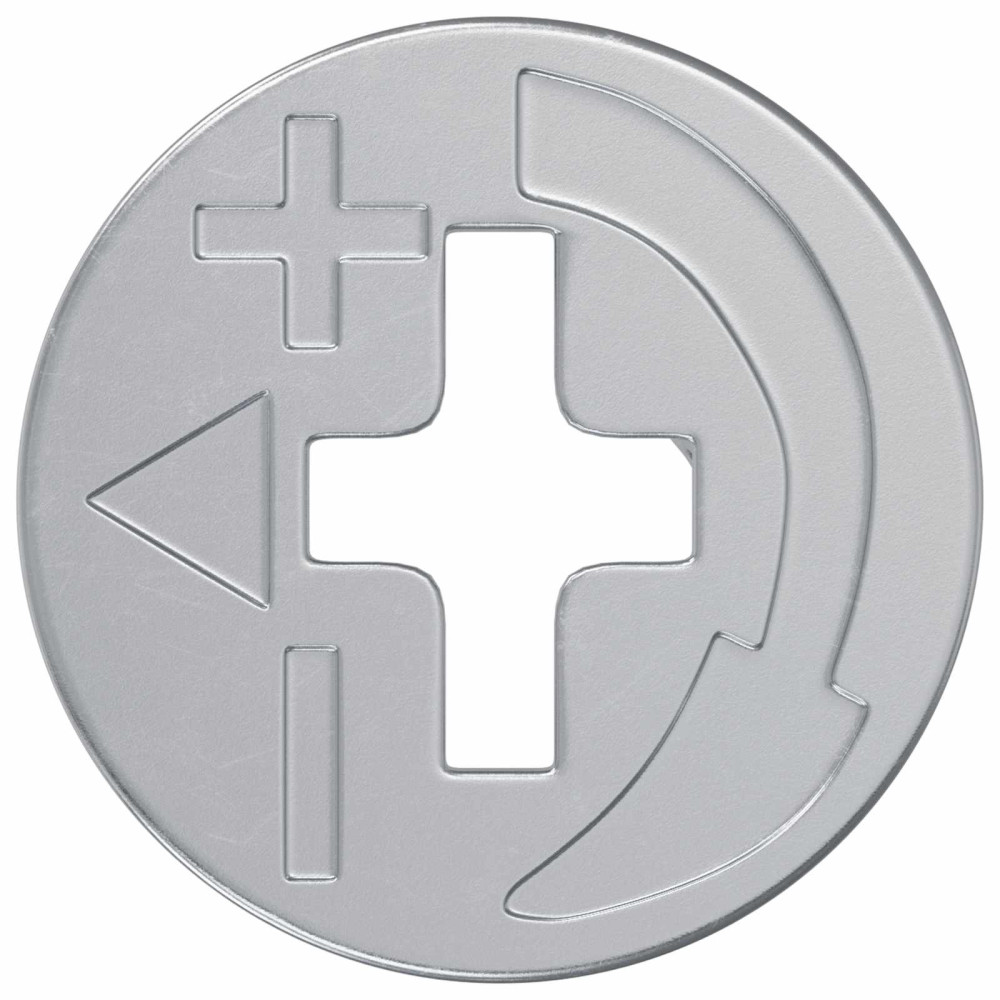 Produktbild för Kammuttrar 2 pcs Silver 15 x 11,5 mm Metall