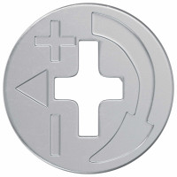 Produktbild för Kammuttrar 2 pcs Silver 15 x 11,5 mm Metall