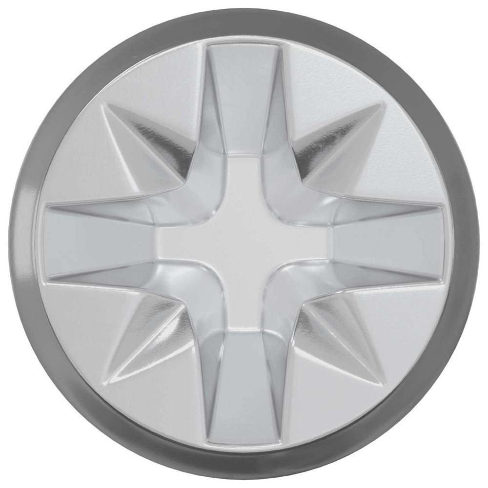 Produktbild för Kammare låsskruf 4000 pcs Silver och svart Metall