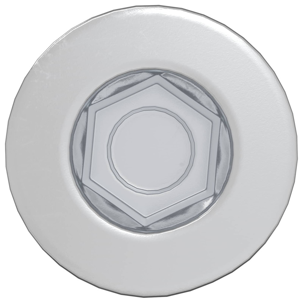 Produktbild för Huvudkapskruv 12 pcs Silver M7 x 40 mm Stål
