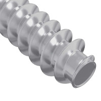 Produktbild för Huvudkapskruv 12 pcs Silver M7 x 40 mm Stål