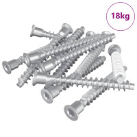 Produktbild för Konfirmationsskruvar 2100 pcs Silver Metall
