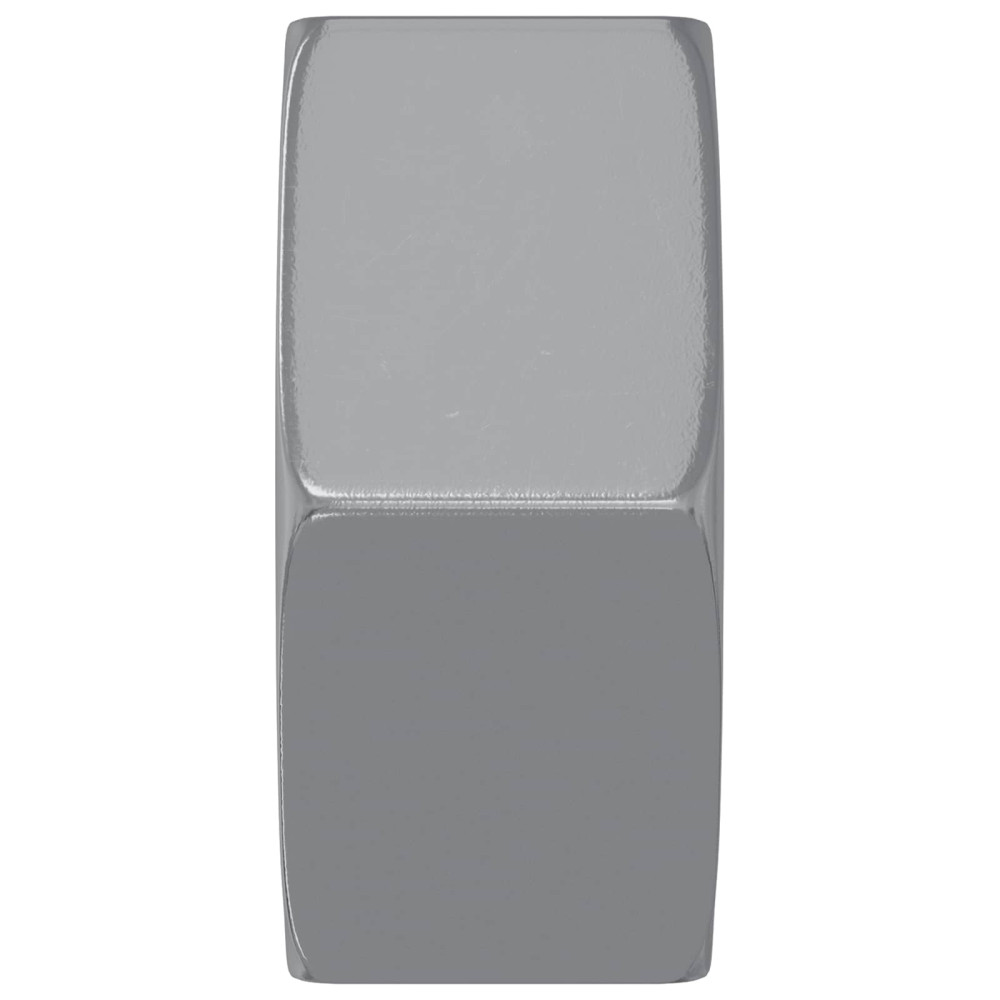 Produktbild för Sexkantig mutter 12 pcs Silver M6 Metall