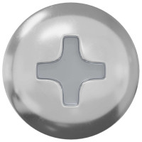 Produktbild för Skruv 2 pcs Silver 9,8 x 35 mm Järn
