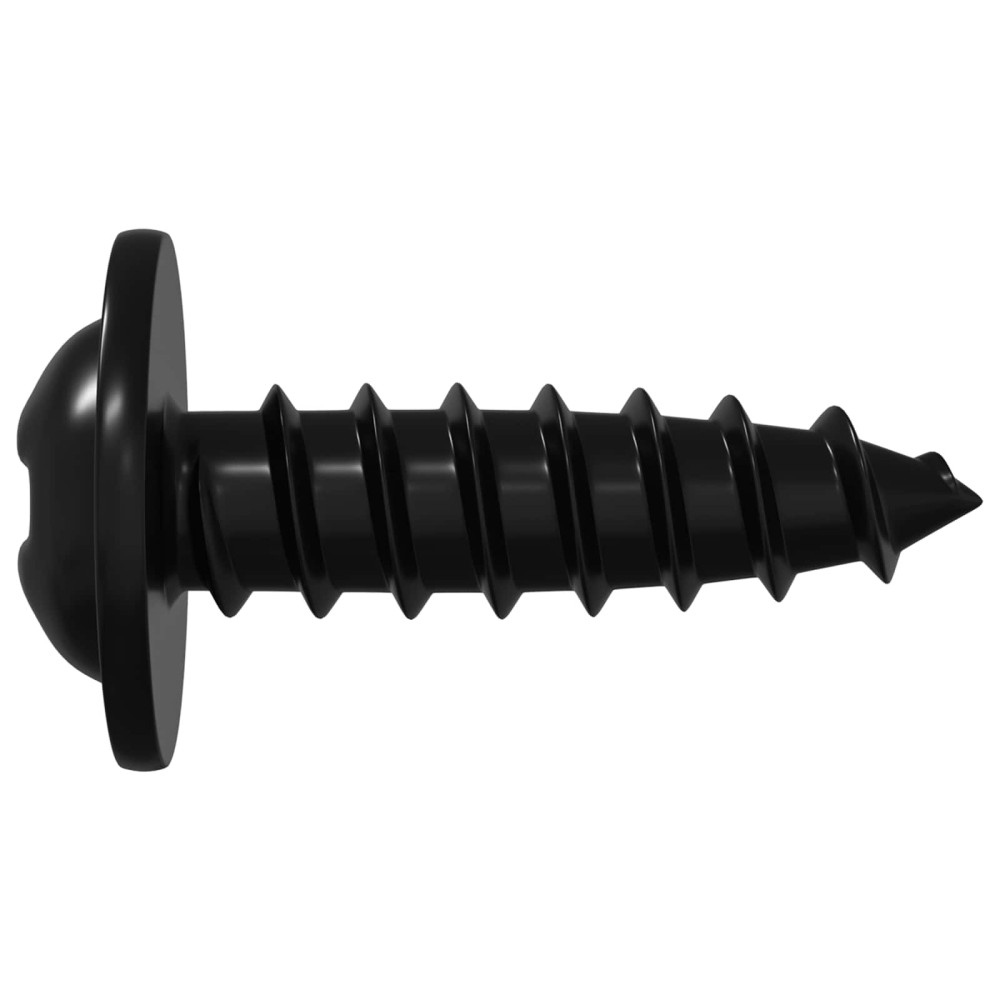 Produktbild för Självgängande spik 16364 pcs Svart 3,5 x 12 mm Järn