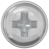 Produktbild för Låsskruvar 2 pcs Silver M4 x 5 mm Järn