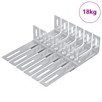 Produktbild för Anti-tipp fäste Enfärgad 1268 pcs Silver Järn