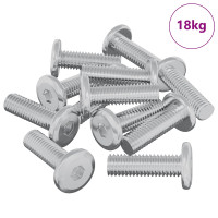 Produktbild för Skruv 1593 pcs Silver 8 x 25 mm Stål
