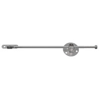 Produktbild för Dragstångsgångjärn 12 pcs Silver 190 mm Metall