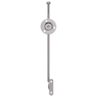 Produktbild för Dragstångsgångjärn 12 pcs Silver 190 mm Metall