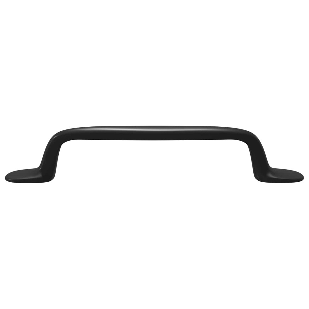 Produktbild för Möbelhandtag 250 pcs Svart 130 x 19,4 x 22,3 mm Aluminium