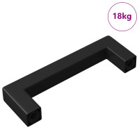 Produktbild för Möbelhandtag 530 pcs Svart 105 x 12 x 36 mm Järn