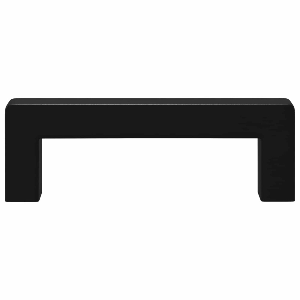 Produktbild för Möbelhandtag 530 pcs Svart 105 x 12 x 36 mm Järn