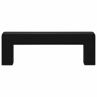 Produktbild för Möbelhandtag 530 pcs Svart 105 x 12 x 36 mm Järn