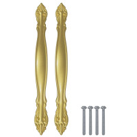 Produktbild för Handtag 12 pcs Guld 143 x 19,2 x 20 mm Zinklegering