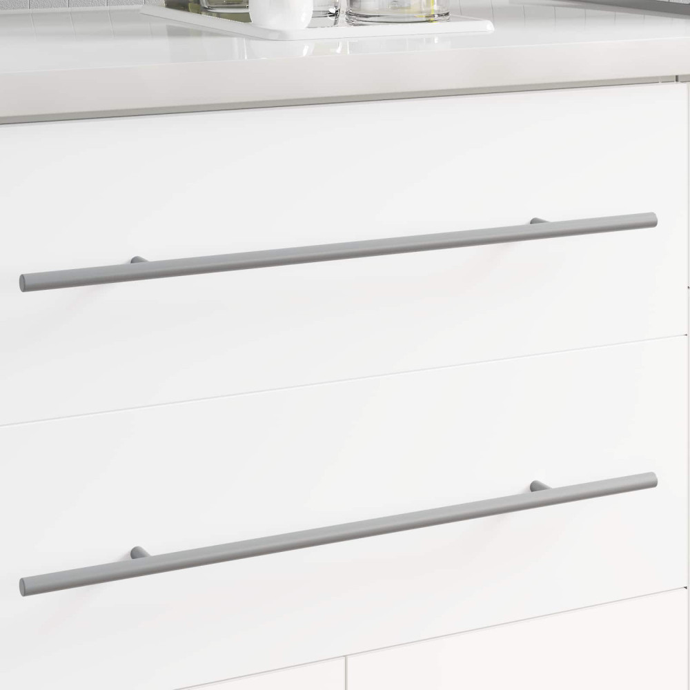 Produktbild för Handtag 12 pcs Silver 500 mm Stål