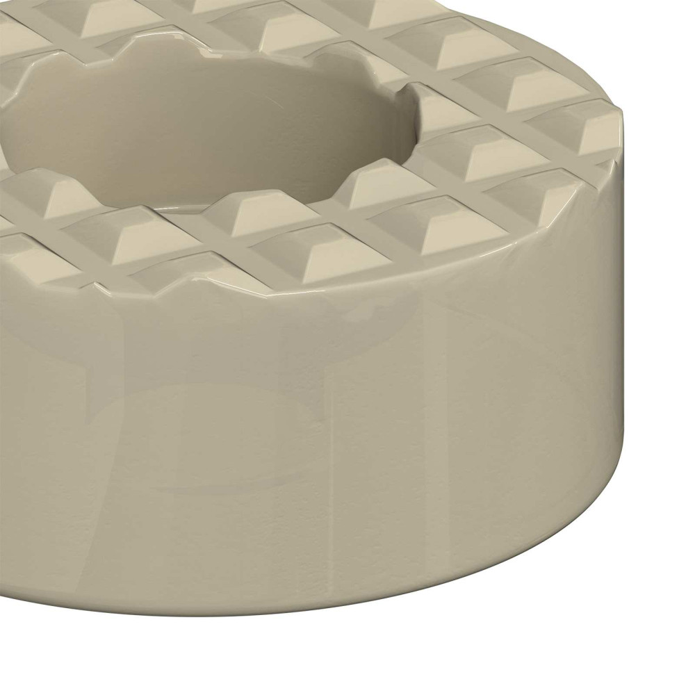 Produktbild för Stolsben golvvårdare 18000 pcs Transparent Ø 15 x 16 mm PVC