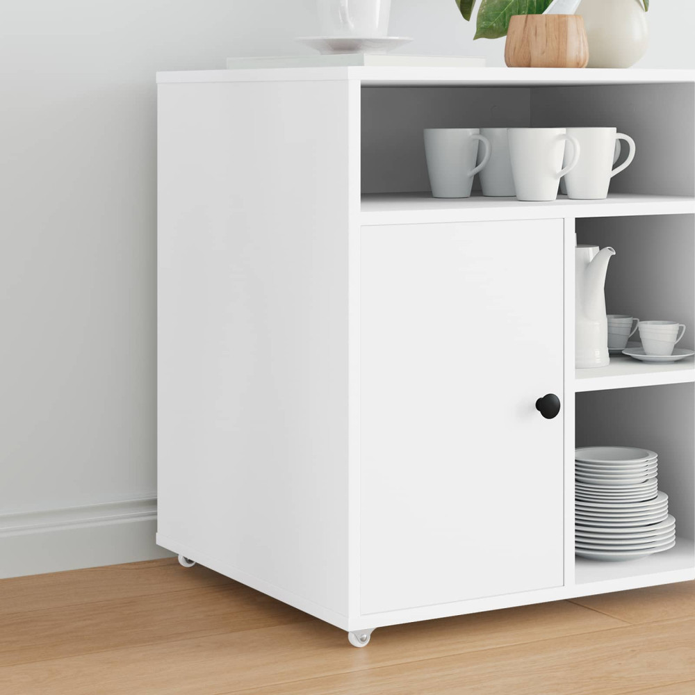 Produktbild för Hjul 2 pcs Vit 42 x 11,5 x 29 mm Järn