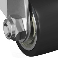 Produktbild för Hjul 12 pcs Silver 44,1 x 44,1 x 1,95 mm Nylon