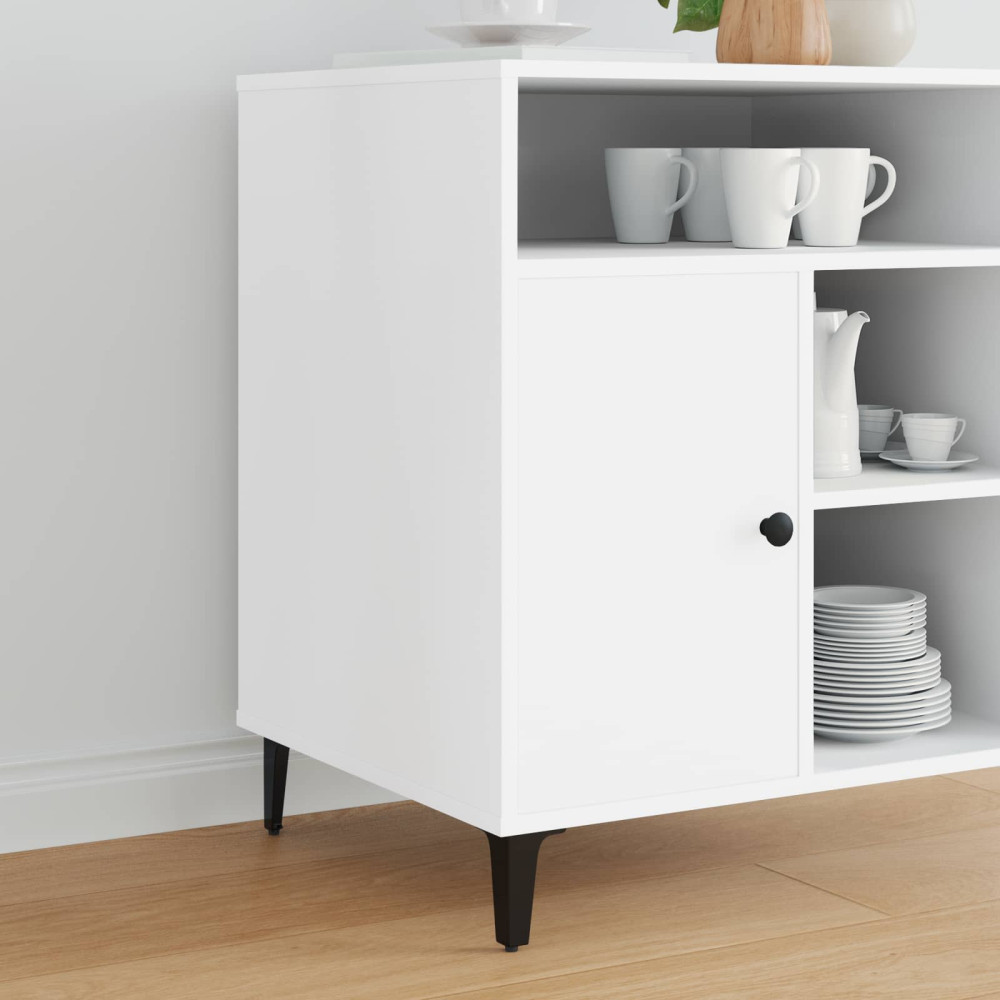 Produktbild för Möbelfötter 2 pcs Svart 54,1 x 54,1 x 100 mm Järn