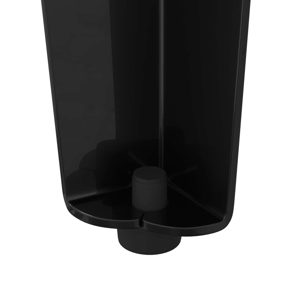 Produktbild för Möbelfötter 2 pcs Svart 54,1 x 54,1 x 100 mm Järn