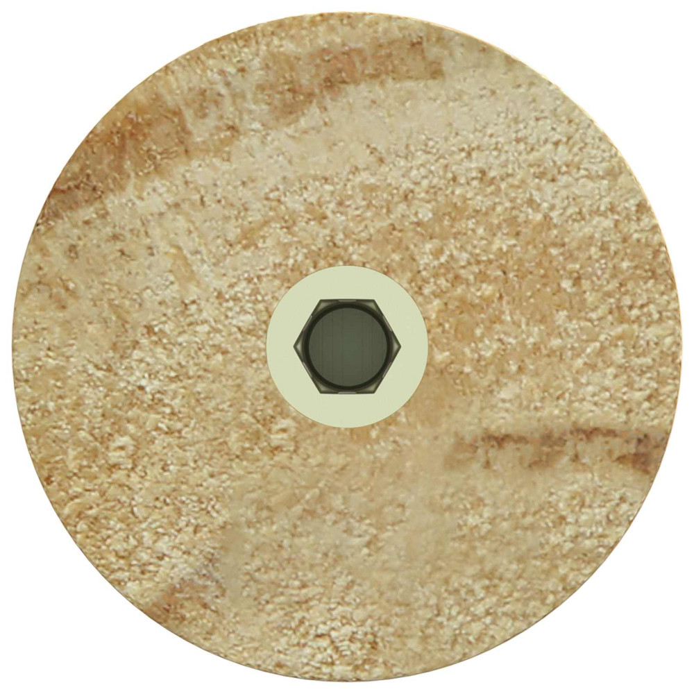 Produktbild för Möbelfötter 2 pcs Brun Ø 44 x 100 mm Massiv Eukalyptus Trä