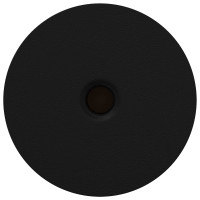 Produktbild för Möbelfötter 2 pcs Svart och Guld Ø 40 x 98 mm Järn