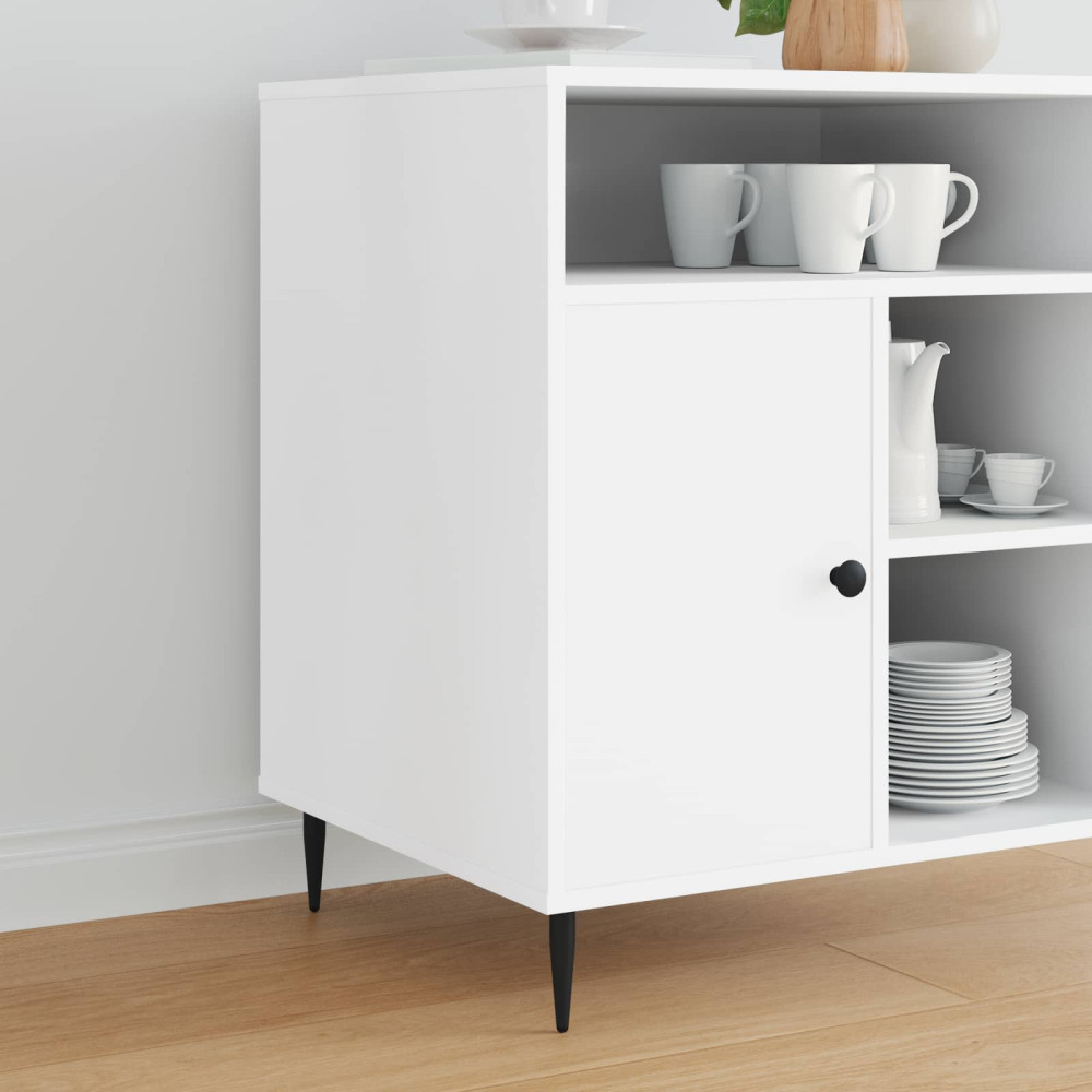 Produktbild för Möbelfötter 2 pcs Svart Ø 40 x 98 mm Järn