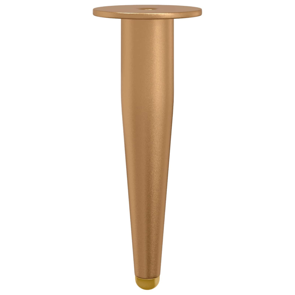 Produktbild för Stående Fötter 2 pcs Guld 98 x 40 mm Järn