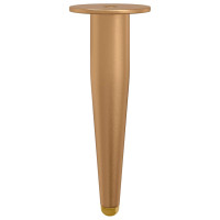 Produktbild för Stående Fötter 2 pcs Guld 98 x 40 mm Järn