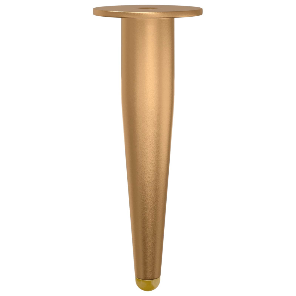 Produktbild för Stående Fötter 2 pcs Guld 98 x 40 mm Järn