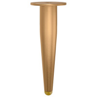 Produktbild för Stående Fötter 2 pcs Guld 98 x 40 mm Järn
