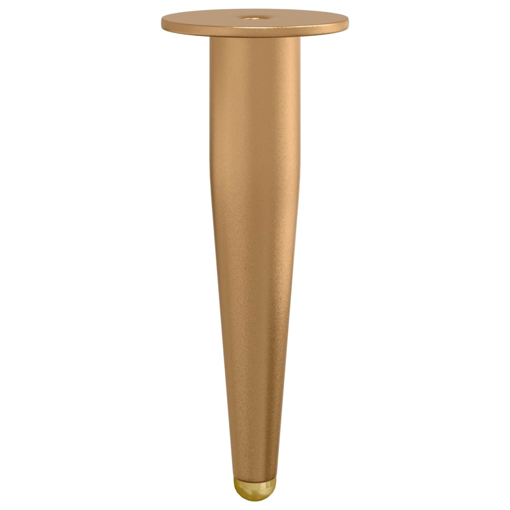 Produktbild för Stående Fötter 2 pcs Guld 98 x 40 mm Järn