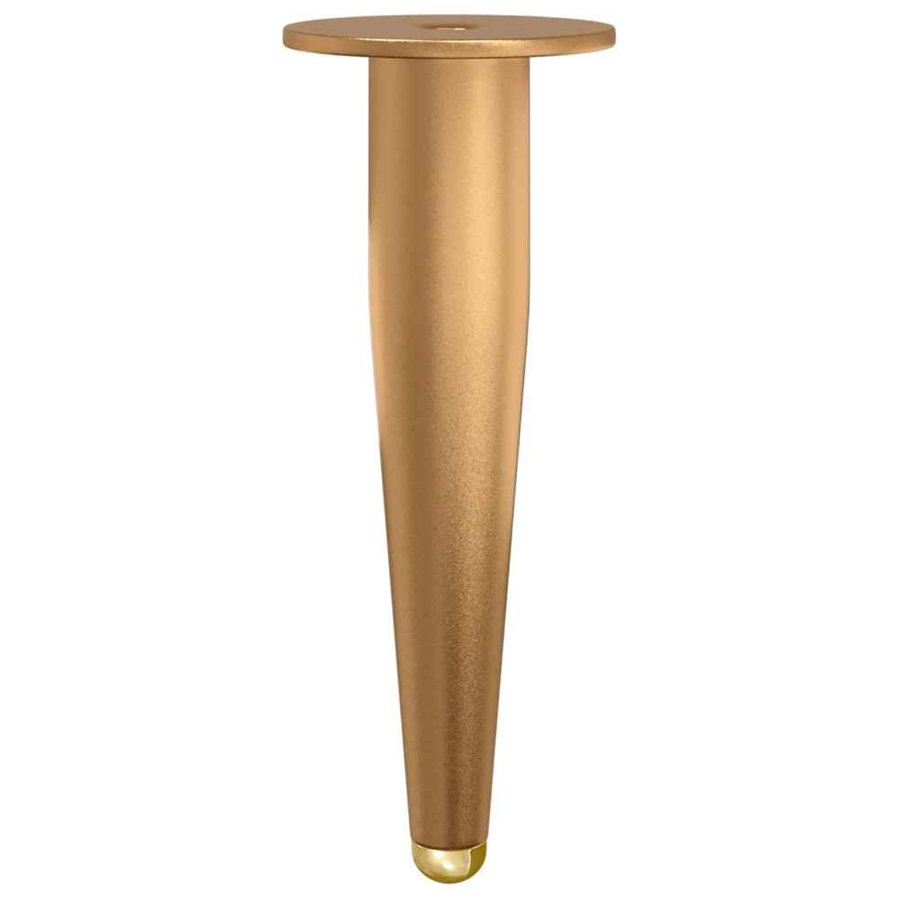 Produktbild för Stående Fötter 2 pcs Guld 98 x 40 mm Järn