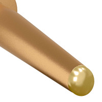 Produktbild för Stående Fötter 2 pcs Guld 98 x 40 mm Järn