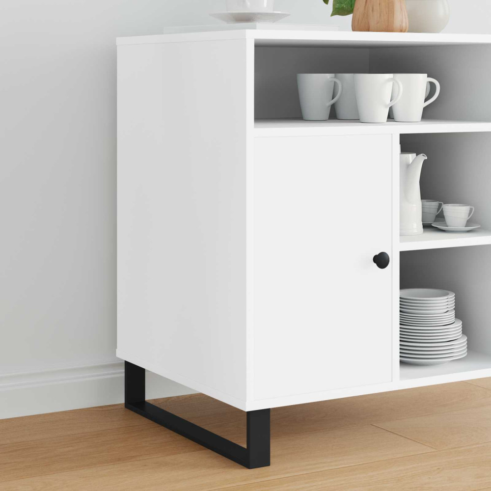Produktbild för Möbelfötter 12 pcs Svart 481 x 40,5 x 100 mm Järn