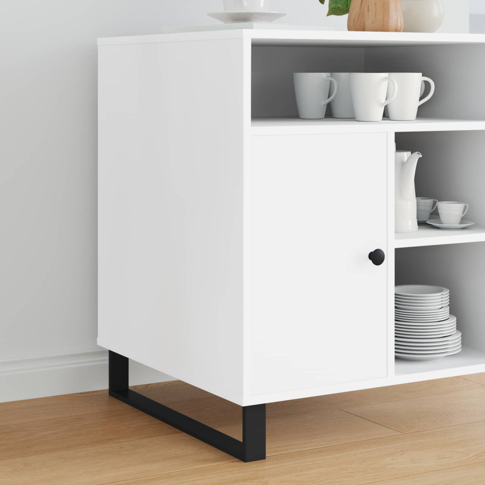 Produktbild för Möbelfötter 12 pcs Svart 546 x 40,5 x 100 mm Järn