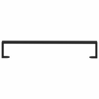 Produktbild för Möbelfötter 12 pcs Svart 596 x 40,5 x 100 mm Järn