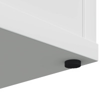 Produktbild för Möbelkuddar 2 pcs Svart Ø 14 x 4 mm EVA