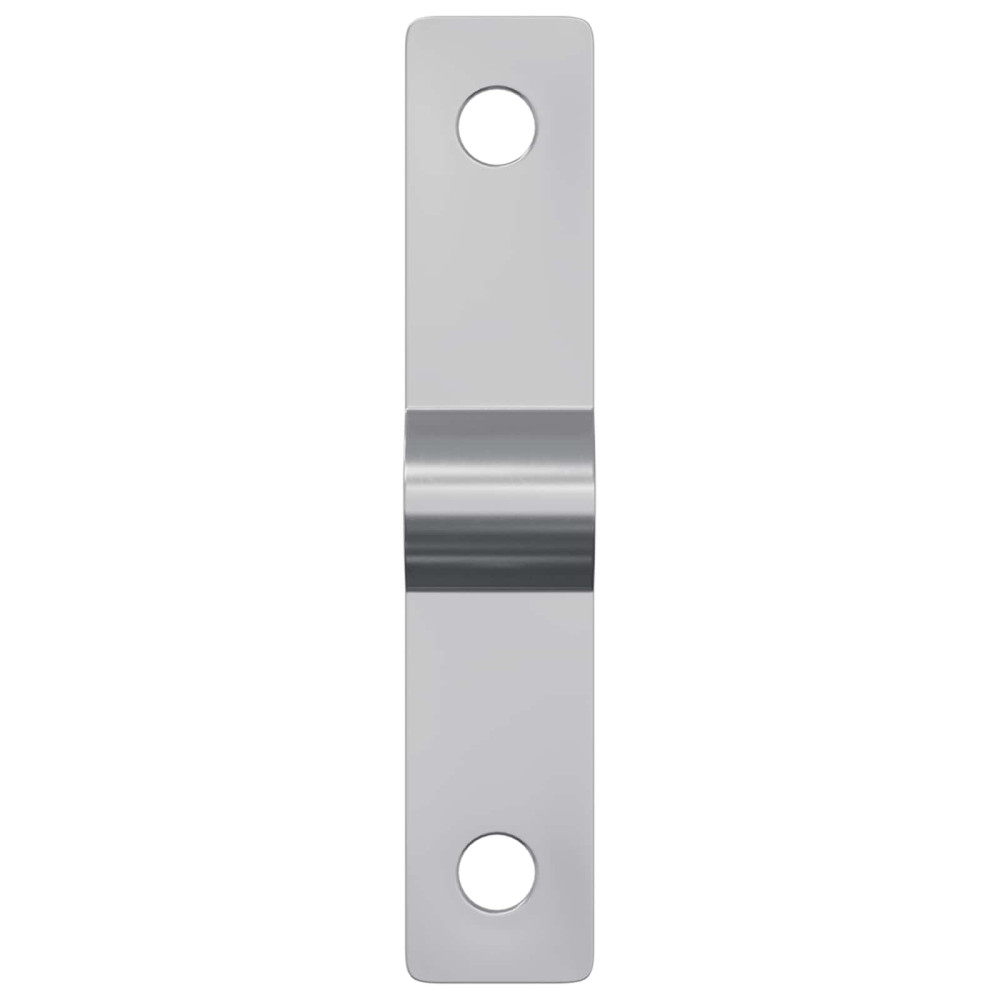 Produktbild för Slagsplåt 2 pcs Silver 50 x 10 x 1,2 mm Järn